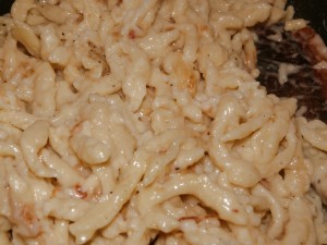 Käsespätzle - lecker!