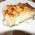 Lecker Lachs-Spinat-Lasagne!