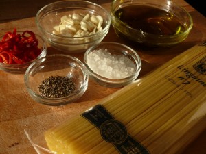 Linguine Aglio, Olio e Peperoncino