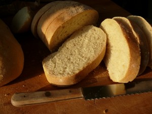 Ciabatta im Anschnitt