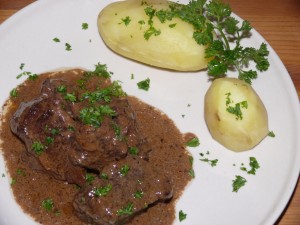 Einfaches Rinderragout