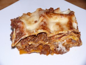 Die perfekte Lasagne. :-)